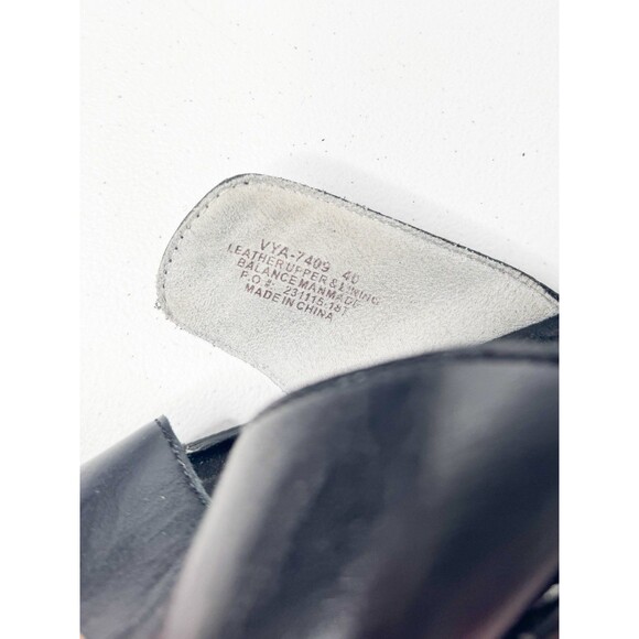 Alegria Vanya Sandal Women’s US 9–9.5 EU 40 Black Leather Adjustable VYA-7409 - Picture 10 of 12